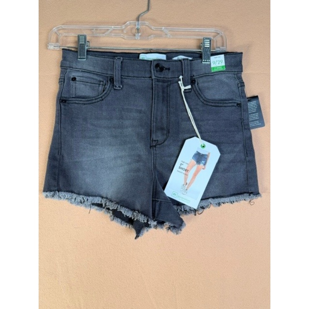REgeneration Celebrity Pink Beach Babe High Rise Denim Shorts 9/29 NWT Gray